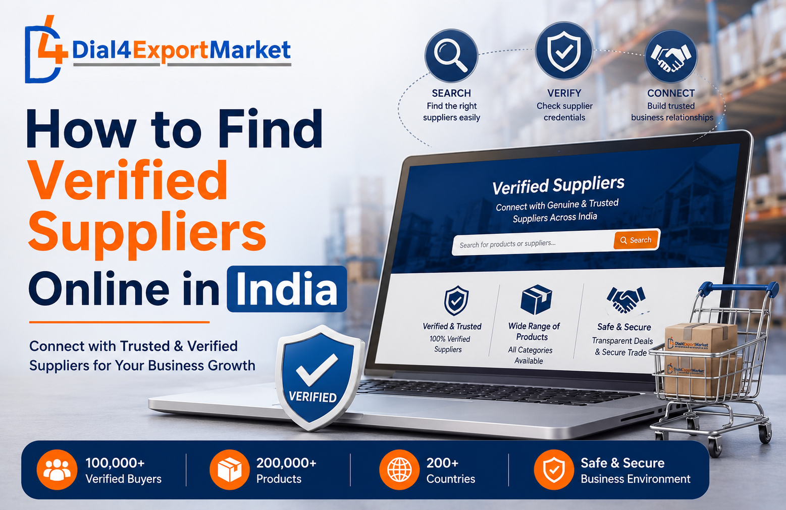 How to Find Verified Suppliers Online in India